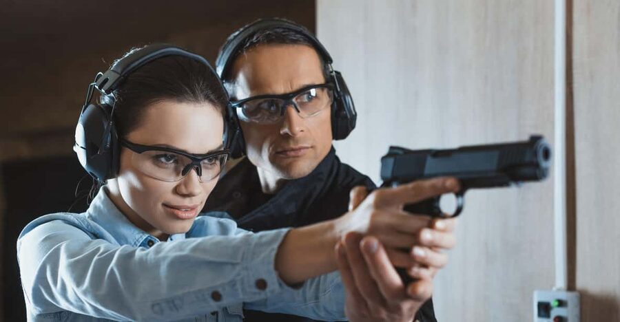 Krakow: Shooting Range & Hotel Transfers - Soldier 25 Shots - Three firearms, 25 rounds, one fast hour