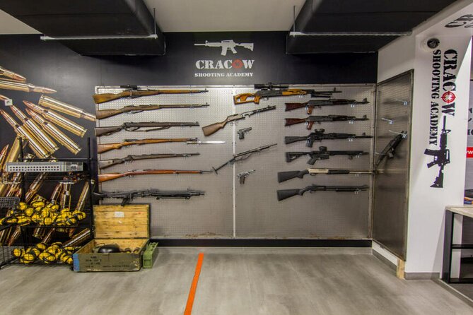 Krakow: Shooting Range - Small Group/Private Options - Choosing among four shooting packages