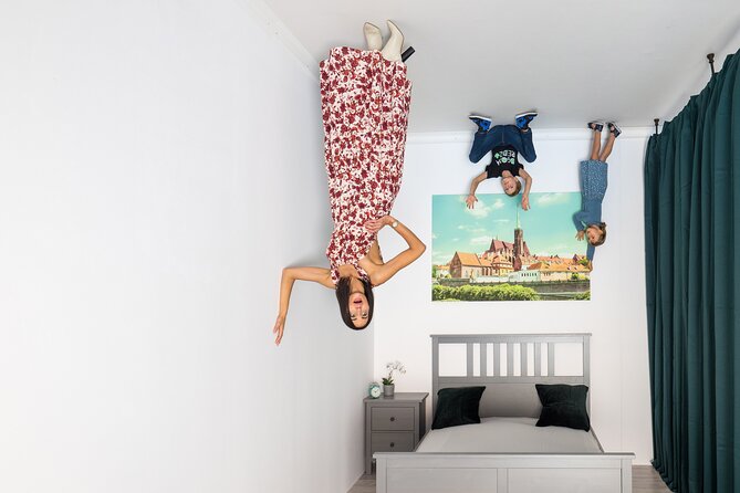 Museum of Illusions Wroclaw Entrance Ticket - The upside-down room and the best photo moments