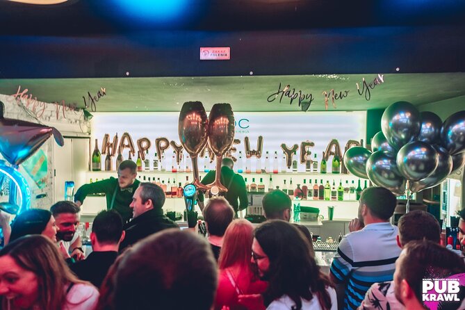 New Year's Eve crawl with 2 Hours free alcohol + Buffet - Krawl Through Krakow - Starting at Szpitalna 1 at 6 p.m.