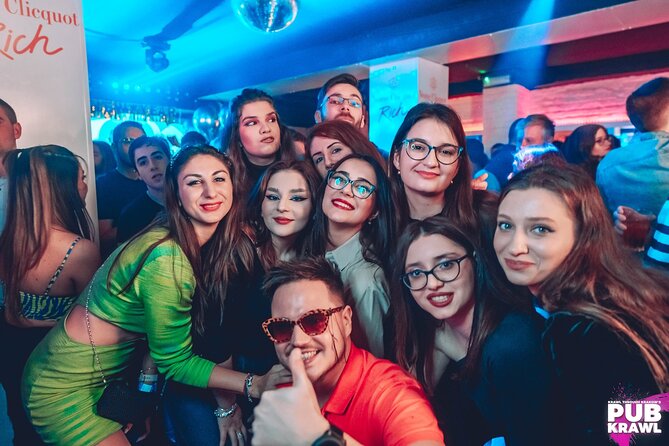 New Year's Eve crawl with 2 Hours free alcohol + Buffet - Krawl Through Krakow - COCO Music Club: two floors and several bar areas