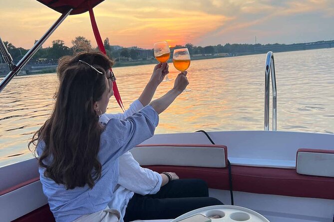 Private Cruise on Vistula in Warsaw for 9 with our Helmsman - The National Stadium from the Vistula