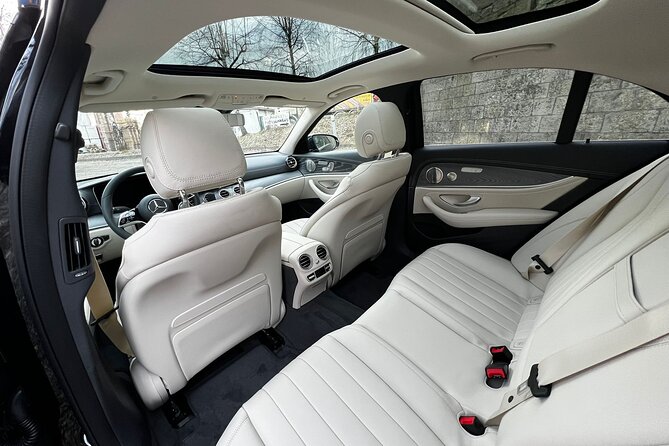 Private Round Trip Transfers from Gdansk Airport (GDN) to Gdansk - What you get inside the Mercedes