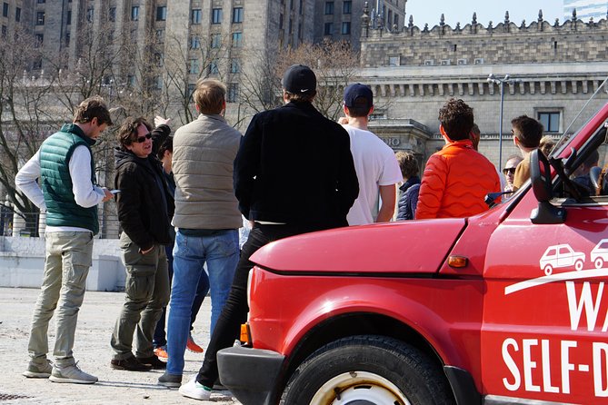 Retro Fiat Self-Drive Tour in Warsaw - Praga and Brzeska Street