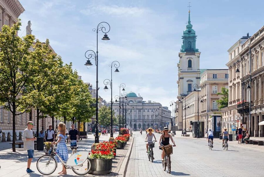 ROYAL & COMMUNIST WARSAW walking tour in English - Starting beneath Sigismund’s Column