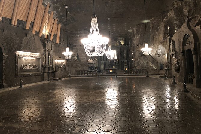 Salt Mine Wieliczka Guided Tour from Kraków with Hotel Pick up - Underground lakes, corridors, and changing scale