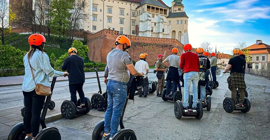 Segway Tour Krakow: Grand Tour (Old Town + Wawel Castle) - Learning the Segway at Sienna 17
