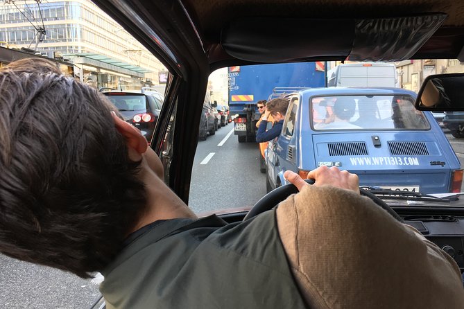 Self-Drive Tour: Communist Warsaw by Retro Fiat "Toddler" - Charles de Gaulle and the former party headquarters