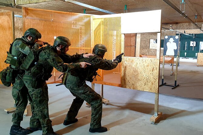 Shooting Range Experience in Gdansk Poland - The 25-meter indoor range