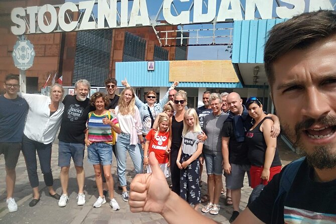 Solidarity Tour - Walking through the former Gdansk Shipyard