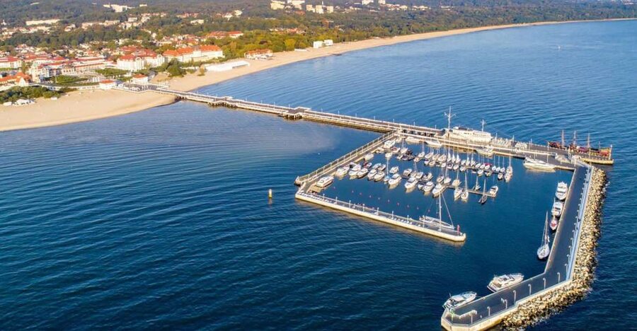 Sopot: Sunset Yachting Experience - The ride from your hotel to Sopot Marina