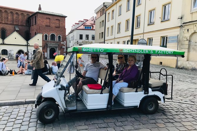 The best view of Krakow from Golf Cars - From Matejki Square to the medieval Old Town