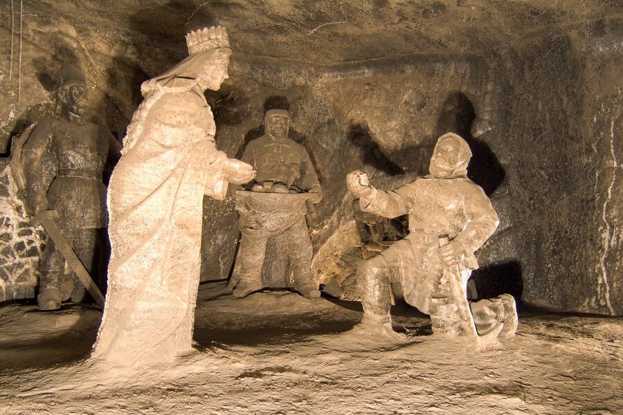 Unesco List; Wieliczka Salt Mine Half-Day Tour from Kraków - St. Kinga’s Chapel, carved from salt