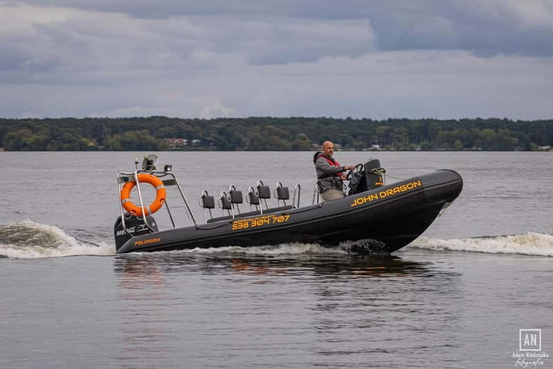 Warsaw: Adrenaline Ride on the Vistula River (Wisła) - The return run to the starting point