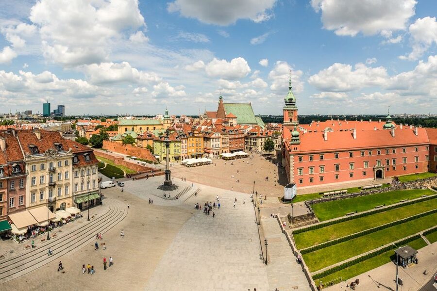 Warsaw: Afternoon Public City Tour with Pickup and Drop-off - Łazienki Park and the Palace on the Water