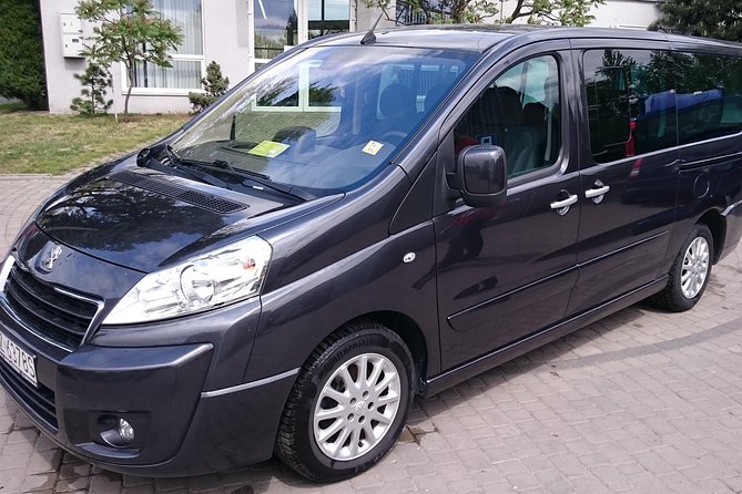 Warsaw Chopin Airport private transfer 5 to 8 passengers - A Minivan That Fits a Larger Group