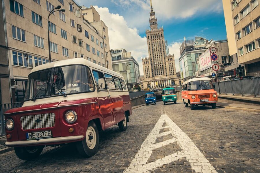 Warsaw: Communism Tour in an Original Socialist Van - What the guide adds to the buildings