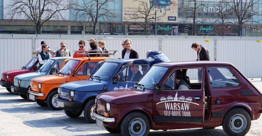 Warsaw: Communist History Self-Driving Tour - Constitution Square and Stalin-era city planning