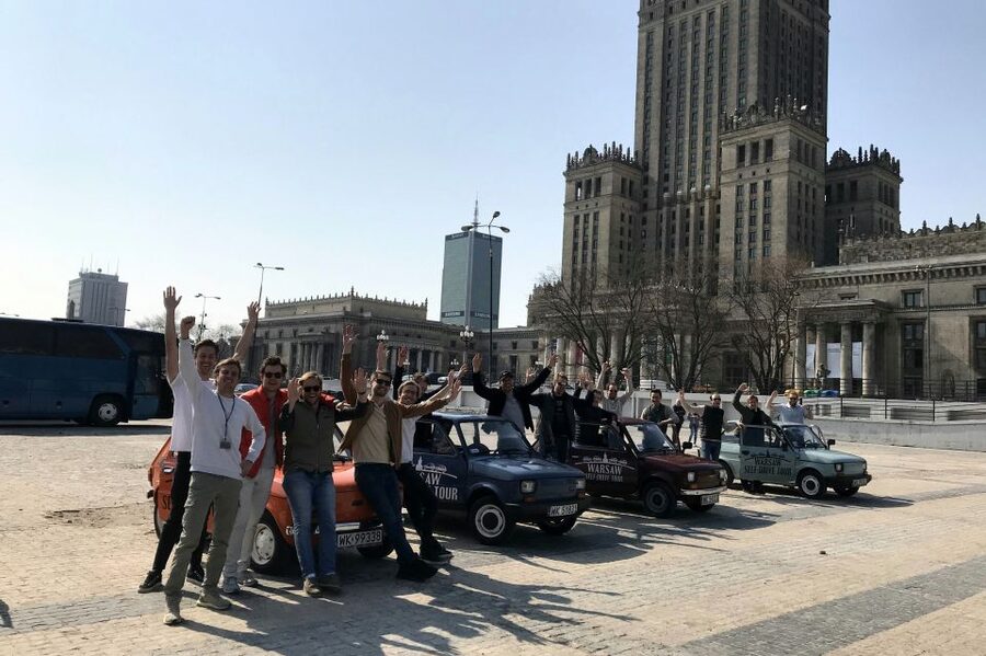 Warsaw: Communist History Self-Driving Tour - What driving the Toddler is really like