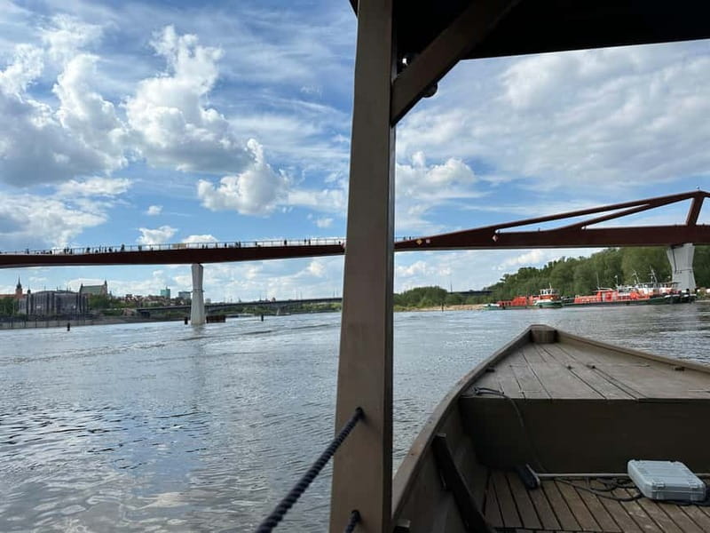 Warsaw: cruise on the Vistula - Is $187 good value for a private group?