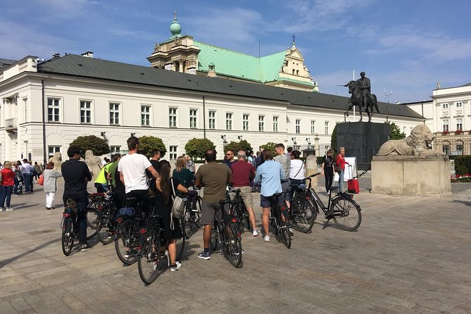 Warsaw Highlights by Bike with Breathtaking Sceneries - The Vistula, Poniatówka Beach, and the skyline