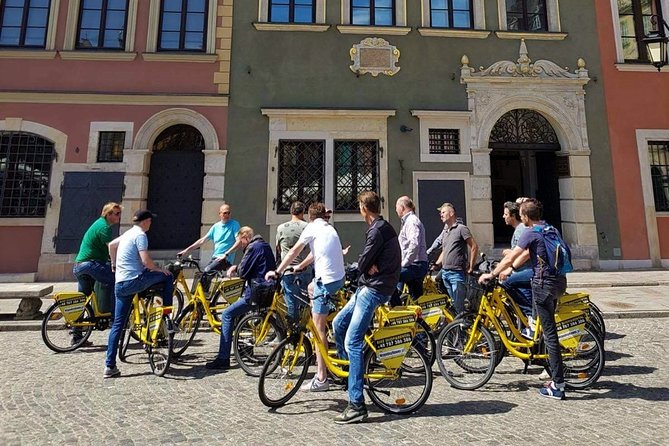 Warsaw Highlights by Bike with Breathtaking Sceneries - Saxon Gardens and the ceremonial heart of the city