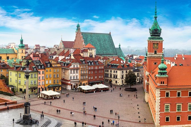 Warsaw Morning, Guided, Panoramic View, public city tour with hotel pick up - Łazienki Park begins with Warsaw before the war
