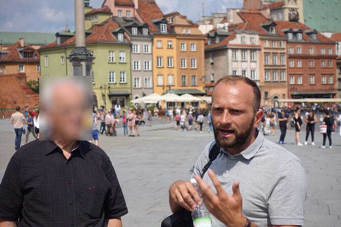 Warsaw Must-See Local City Tour with Antek and Tomek - Castle Square and the Royal Castle courtyard