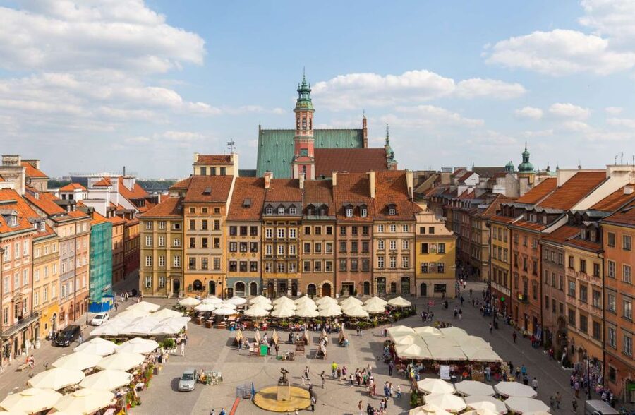 Warsaw: Old Town Guided Walking Tour - The Market Square and Warsaw’s famous mermaid