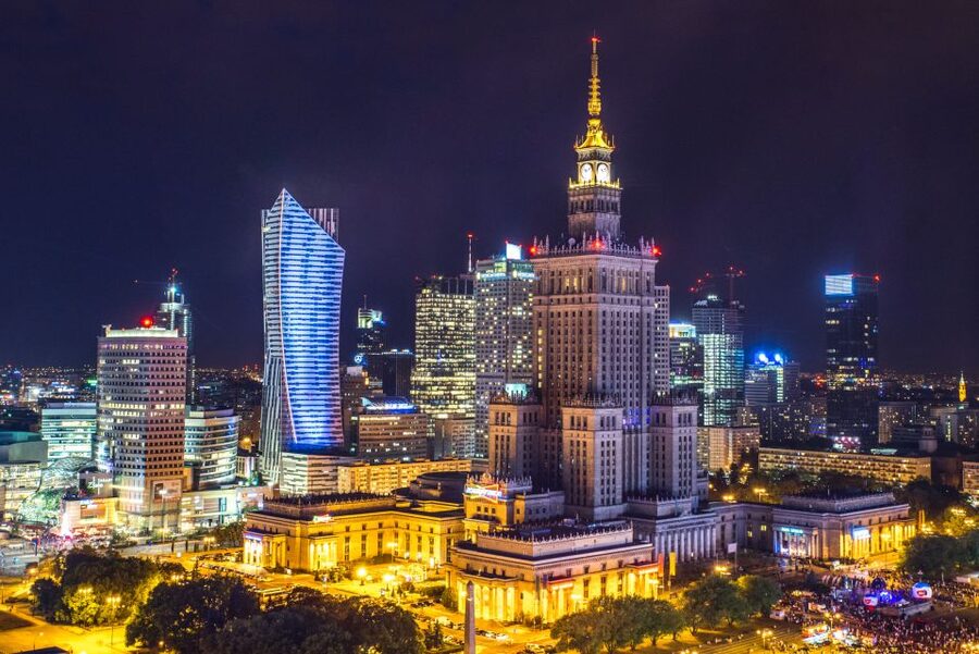 Warsaw: Palace of Culture and Science Tour with Terrace - The 1950s rooms and marble staircases
