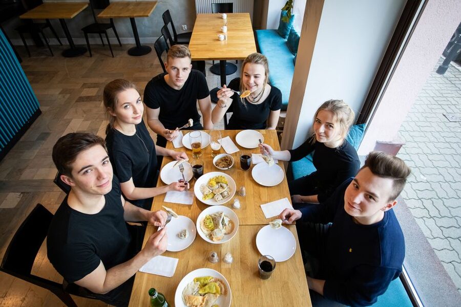 Warsaw: Polish Dumplings Cooking Class - Mixing, kneading, and rolling the dough