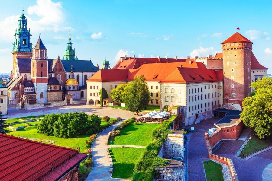 Warsaw to Auschwitz and Krakow Old Town Full-Day Trip by Car - Krakow’s Main Market Square and Royal Route