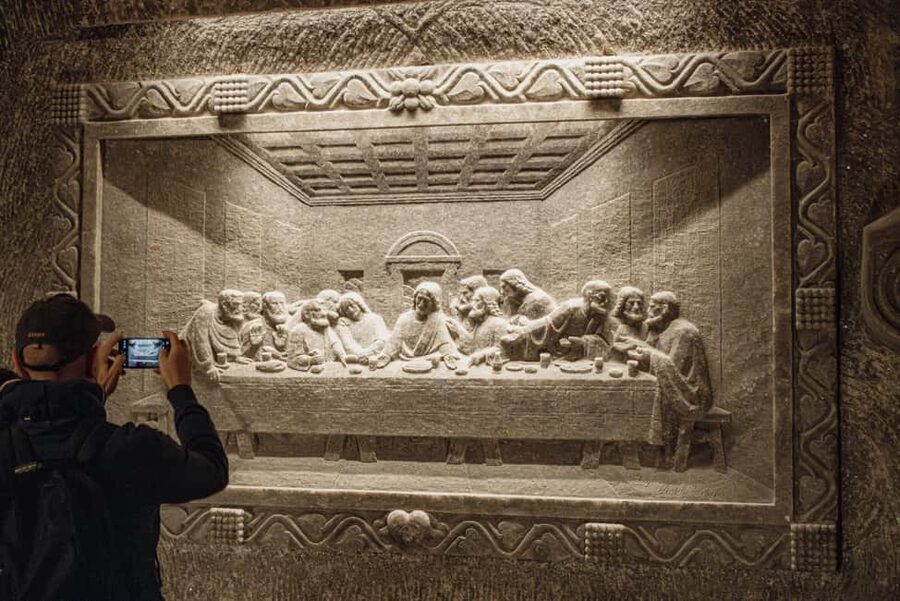 Wieliczka Salt Mine: Guided Tour Fast-Track Ticket - The first stairs set the tone