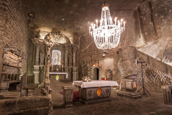 Wieliczka Salt Mine Guided Tour with pickup - The descent begins with a lot of stairs