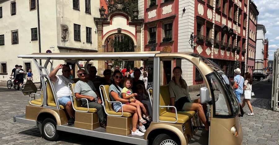 Wroclaw: City Tour Sightseeing By Golf Cart Shared Or Privat - From St. Elizabeth’s Church to the Old Meat Market