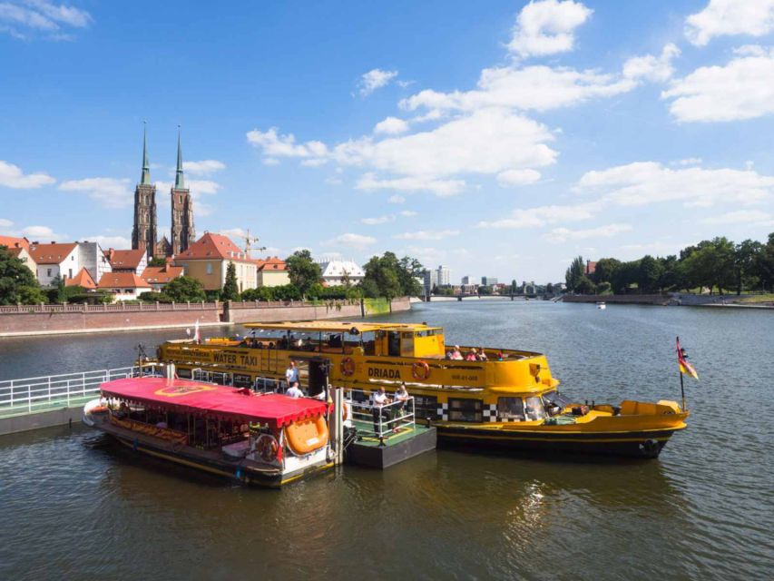 Wrocław: Long City Walk and River Cruise - The Mathematical Tower and a higher view