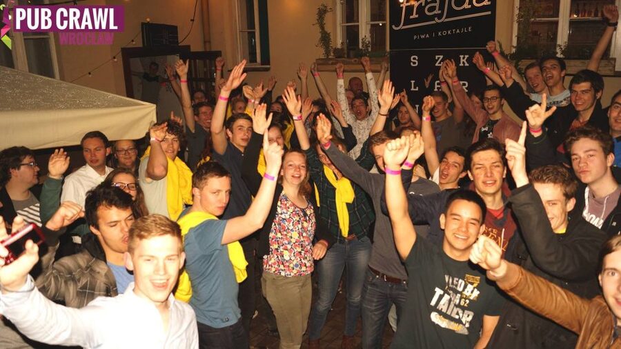 Wroclaw Pub Crawl with Free Drinks - Starting the night at Pewexx on Ruska Street