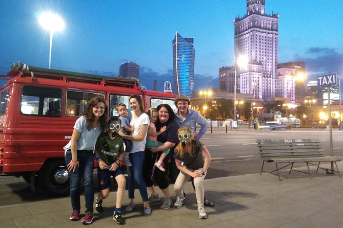 Your Custom Tour: private tour by retro minibus with hotel pickup - Plac Konstytucji and Communist-era Warsaw
