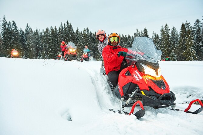 Zakopane: 3 hours Snowmobiles Guided Tour with bonfire and meal - Driving rules that matter