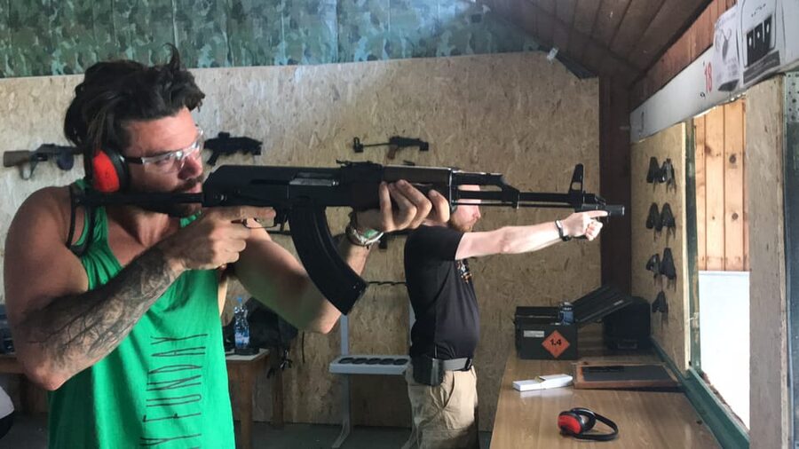 Zakopane: Extreme Shooting Range with Hotel Transfers - Targets, photos, and the cold beer afterward
