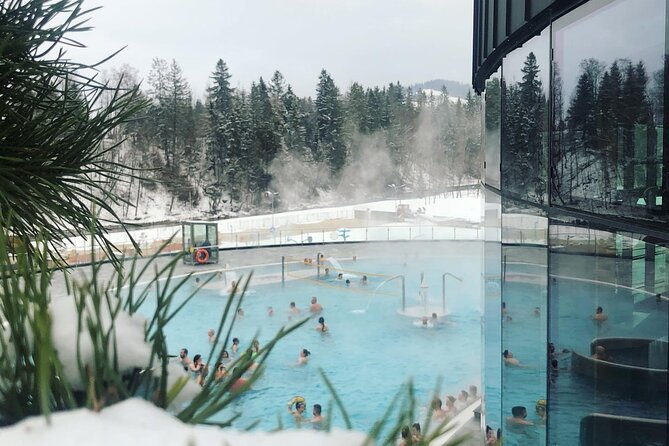 Zakopane to Chocholow Thermal Pools 3h Ticket with Hotel Transfer - The sauna costs extra